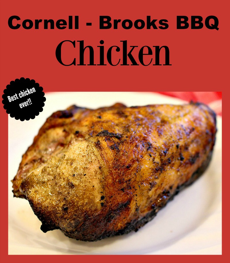 Cornell Brooks BBQ Chicken