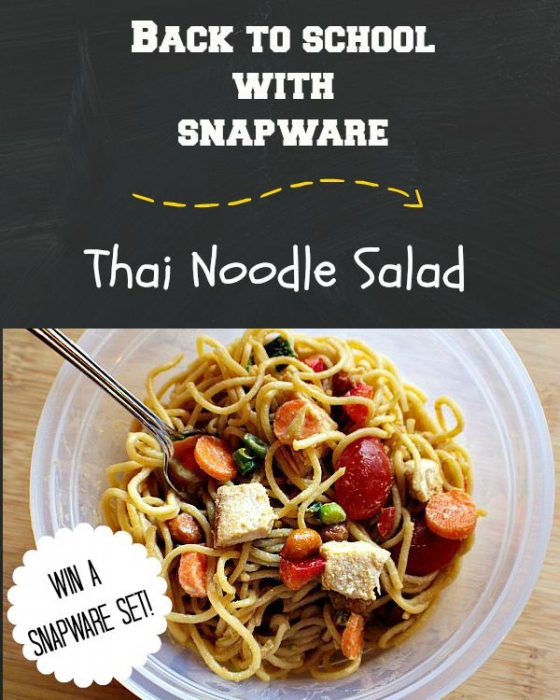 Thai Noodle Salad | A Cork, Fork, & Passport