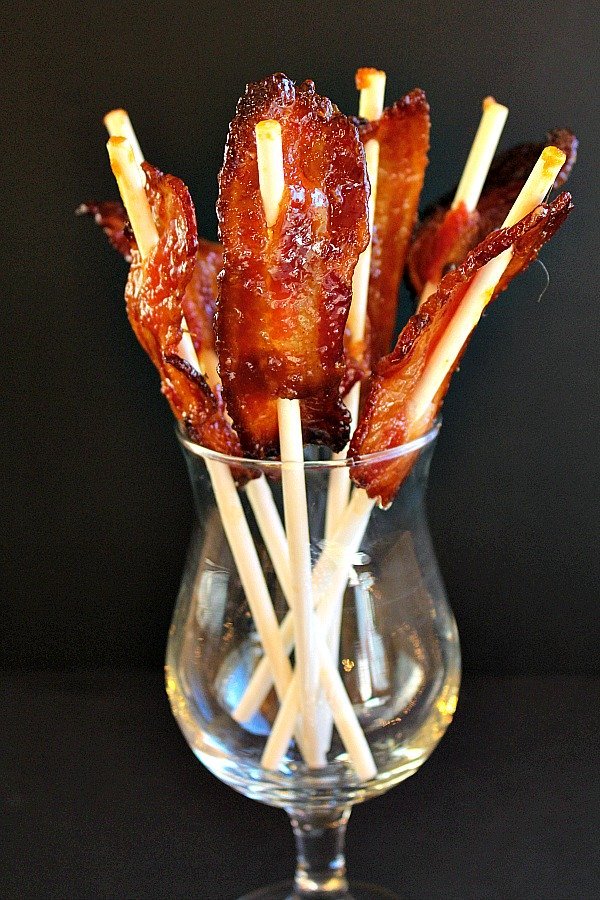 Candied Bacon Lollipops 6
