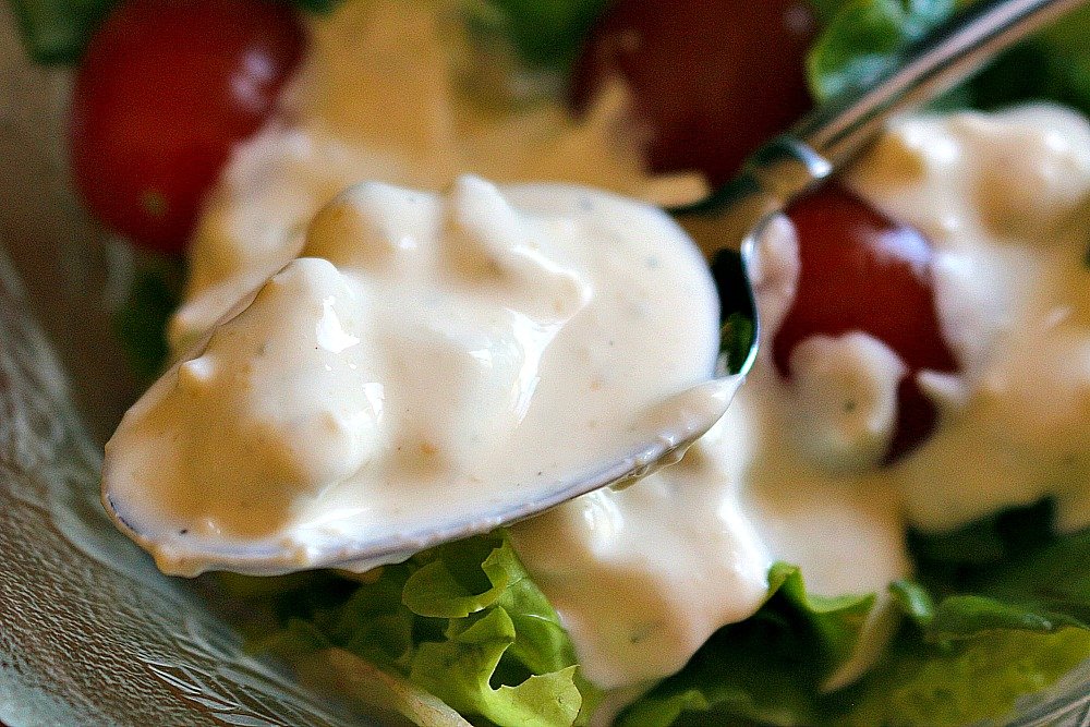 Basil Buttermilk Blue Cheese Dressing A Cork, Fork, & Passport