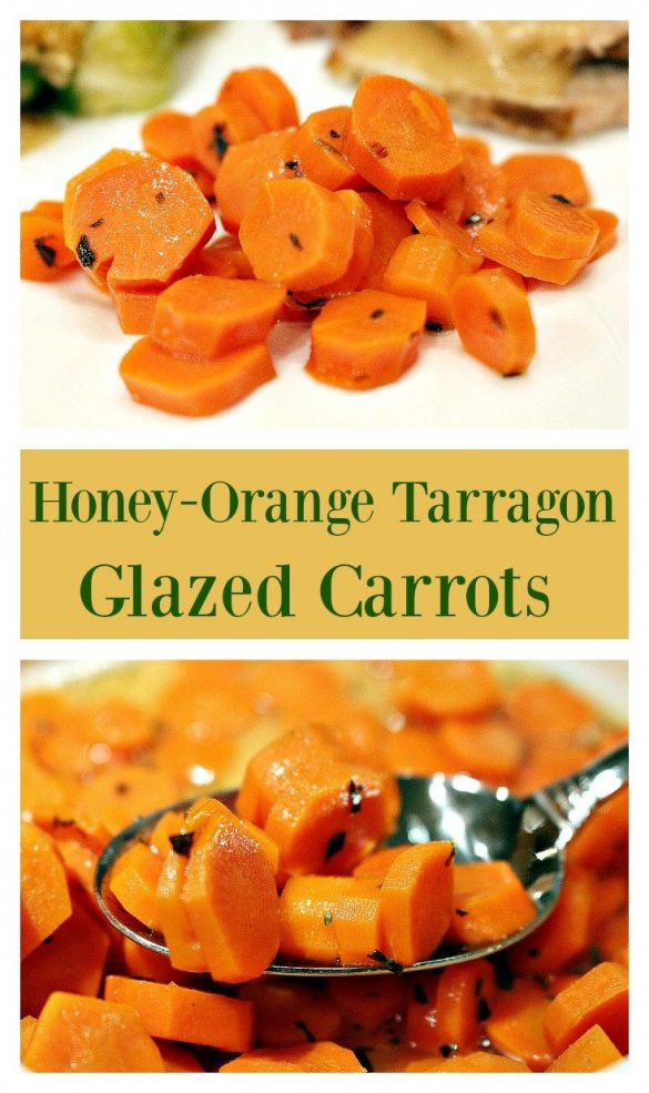 HoneyOrange Tarragon Glazed Carrots A Cork, Fork, & Passport