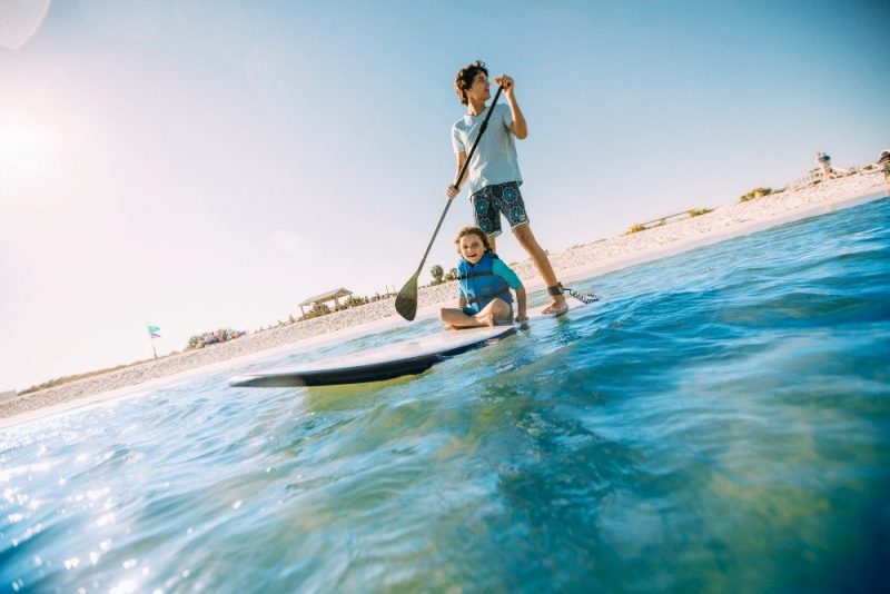 Panama City Beach paddleboarding