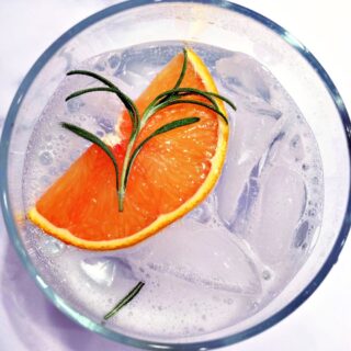 Orange Rosemary Gin andTonic Mocktail3
