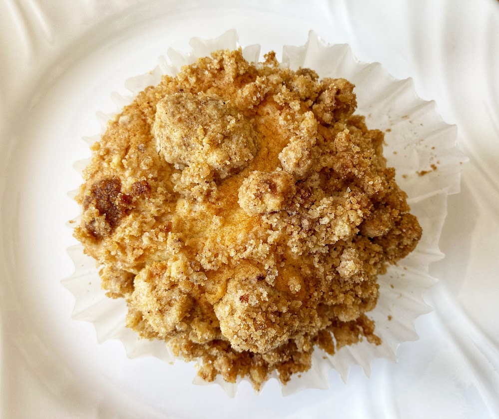 Homemade New York Style Crumb Cake Muffin recipe