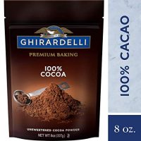 Ghirardelli Chocolate Unsweetened Cocoa Pouch, 8 Ounce