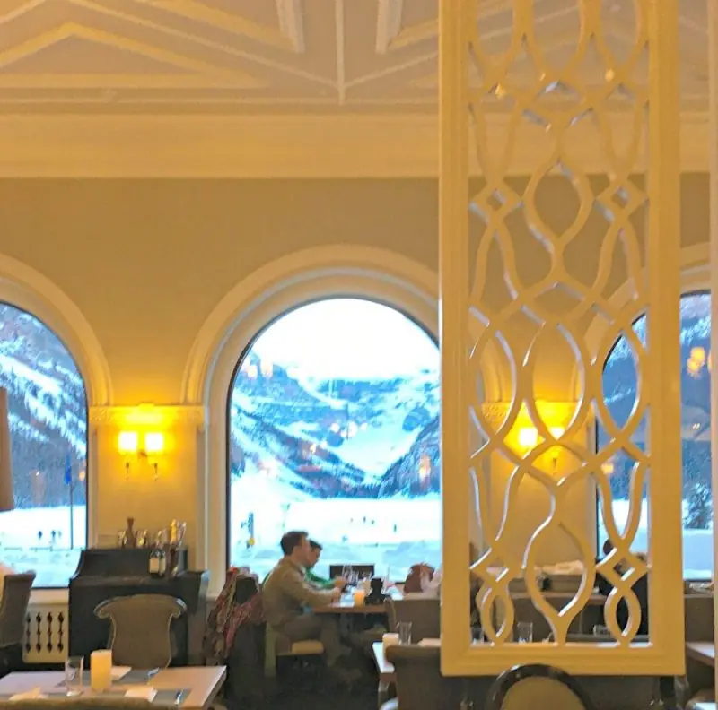 Dining at the Fairmont Chateau Lake Louise 7 Fairmont Chateau Lake Louise2